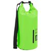 vidaXL Drybag met rits 20 L PVC groen