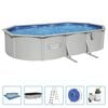 Bestway Framezwembad Hydrium bovengronds ovaal 610x360x120 cm