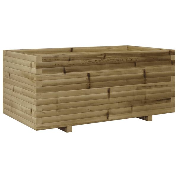 vidaXL Plantenbak 110x60x49,5 cm ge&iuml;mpregneerd grenenhout