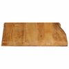 vidaXL Tafelblad met natuurlijke rand 80x80x3,8 cm massief mangohout