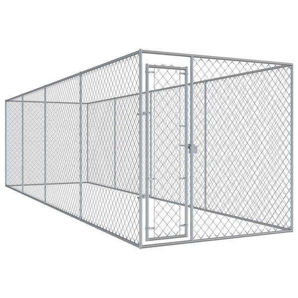 vidaXL Hondenkennel voor buiten 760x192x185 m