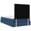 vidaXL Opbergbed met LED met matras Blauw 120 x 200 cm Polyester