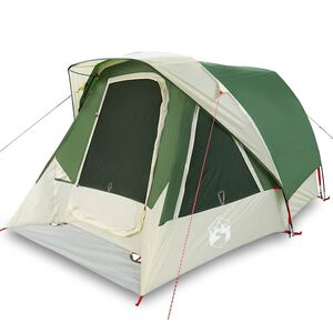vidaXL Tent 4-persoons waterdicht groen