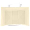 vidaXL Papieren zakken 250 st met hengsels 32x22x24 cm geel