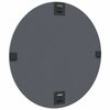 vidaXL Wandspiegel Rond &Oslash; 60 cm gehard glas
