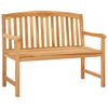 vidaXL Handgemaakte Rozenbank 114 x 60,5 x 95 cm Massief Teakhout