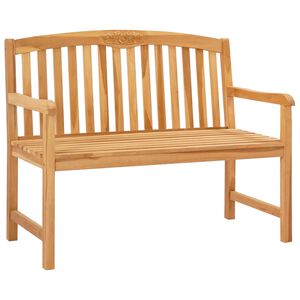 vidaXL Handgemaakte Rozenbank 114 x 60,5 x 95 cm Massief Teakhout