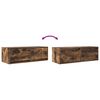 vidaXL Tv-meubelen 2 st 80x31x25,5cm bewerkt hout gerookt eikenkleurig