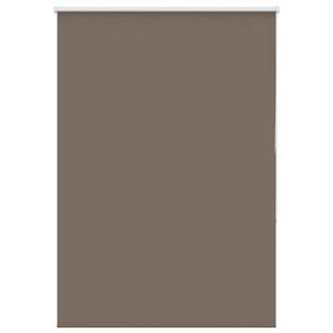 vidaXL Rolgordijn verduisterend koffie 110x130 cm stofbreedte 105,7 cm