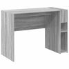 vidaXL Bureau Grijs Sonoma 109 x 50 x 78 cm Bewerkt hout