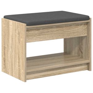 vidaXL Halbank Sonoma Eiken 63 x 38 x 45 cm