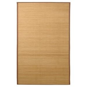 vidaXL Tapijt 100x160 cm bamboe bruin