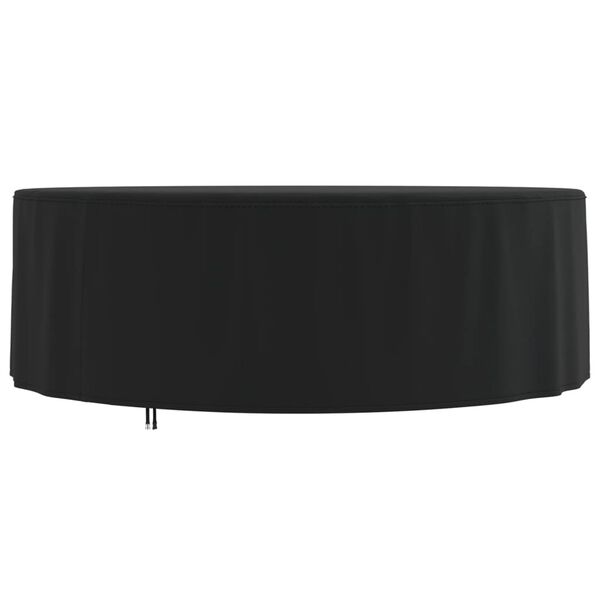 vidaXL Tuinmeubelhoezen 2 st &Oslash; 244x71 cm 420D oxford stof