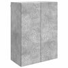 vidaXL Wandkast Betongrijs 66 x 34,5 x 90 cm Bewerkt hout