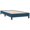 vidaXL Bedframe zonder matras 80x210 cm fluweel donkerblauw