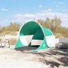 vidaXL Strandtent pop-up waterdicht zeegroen