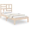 vidaXL Bedframe massief hout 90x200 cm