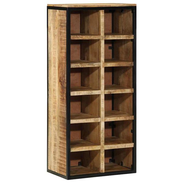 vidaXL Schoenenkast Bruin 50 x 30 x 110 cm Massief mangohout
