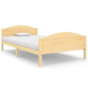 vidaXL Bedframe massief grenenhout 120x200 cm