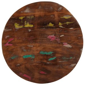 vidaXL Tafelblad rond &Oslash; 40x3,8 cm massief gerecycled hout
