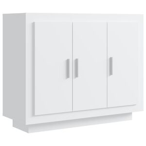 vidaXL Dressoir 92x35x75 cm bewerkt hout wit