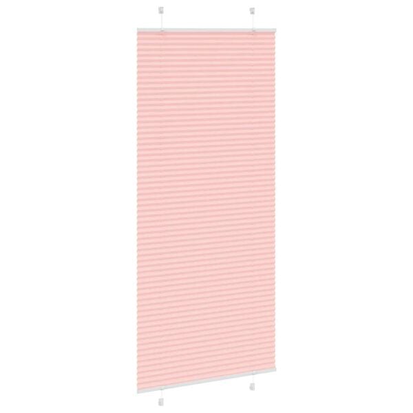vidaXL Pliss&eacute; rolgordijn 90x200 cm stofbreedte 89,4 cm polyester roze