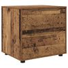vidaXL Opbergkast Oud Hout 60 x 48 x 57 cm Bewerkt hout