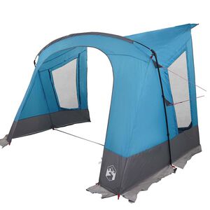 vidaXL Caravan Tent 5-Person met dak Blauw 410 x 275 x 245 cm