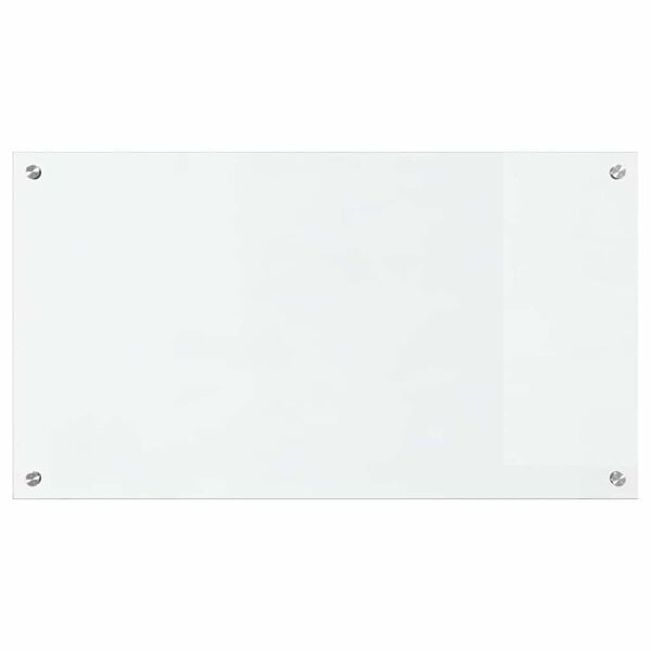 vidaXL Keuken Achterwand Doorzichtig 90 x 50 cm gehard glas