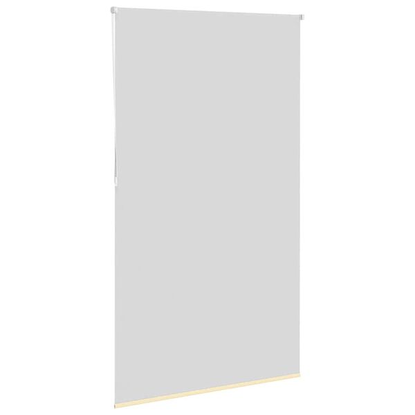 vidaXL Rolgordijn verduisterend 120x210 cm stofbreedte 116,6 cm beige
