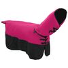 vidaXL Paardendeken Roze en Zwart 165 cm Polyester