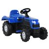 vidaXL Speelgoedtractor met pedalen blauw