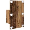 vidaXL Nachtkastje 2 pcs Oudhout 50 x 32,5 x 80cm Bewerkt hout
