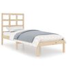 vidaXL Bedframe massief hout 90x200 cm