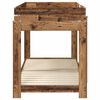 vidaXL Bunk Bed voor Kinderen Oudhout 100 x 200 cm Bewerkt hout