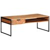 vidaXL Salontafel 110x55x40 cm massief acaciahout