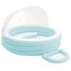 INTEX Zwembad lounge float met luifel 277 x 221 x 137 cm Rond voor