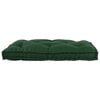 vidaXL Pallet Sofa Kussen Groen Stof