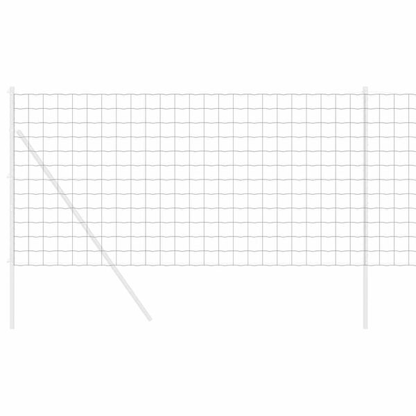 vidaXL Hexagon Hek Zilver 1 x 100 m Gegalvaniseerd staal