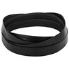 vidaXL Leren Strap Zwart 1000 x 3 cm Leer
