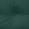 vidaXL Rugkussen Donkergroen 200 x 24 x 50 cm Fluweel