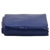 vidaXL Dekzeil 650 g/m&sup2; 5x5 m blauw