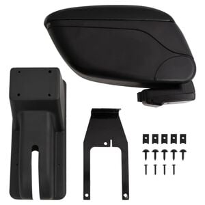vidaXL Auto Armsteun 12x29x(32-46) cm ABS zwart