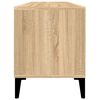 vidaXL Tv-meubel 100x34,5x44,5 cm bewerkt hout sonoma eikenkleurig
