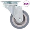 vidaXL 96 st Zwenkwielen 50 mm