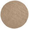 vidaXL Binnen- en buitentapijt AGIRA Naturel &Oslash; 160 CM Polyester