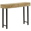 vidaXL Wandtafel 102x30x79 cm massief mangohout