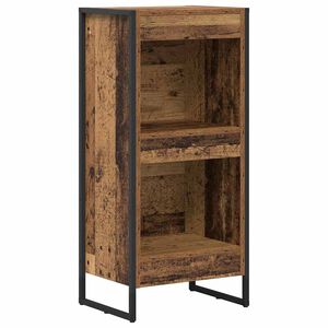 vidaXL Boekenkast 40 x 30 x 86,5 cm Bewerkt hout Oud Hout