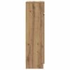 vidaXL Schoenenkast Artisan Eiken 100,5 x 28 x 100 cm Bewerkt hout