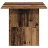 vidaXL Eettafel 180x90x76 cm bewerkt hout oud houtkleurig